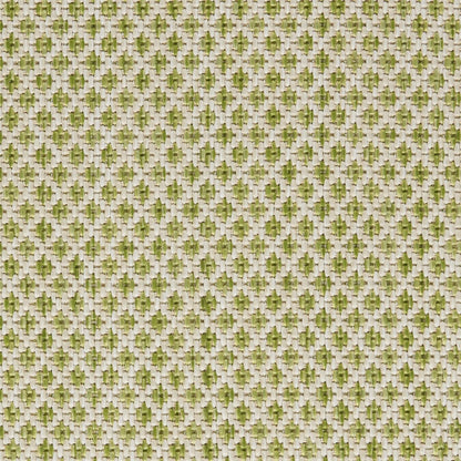 Nourison Home Courtyard Ivory Green 2' x 6' Area Rug Easy Clean, Non Shedding, Bed Room, Living Room, Dining Room, Kitchen (6' Runner)