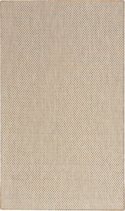 Nourison Home Courtyard Jute Ivory 2' x 3' Area Rug - Easy Clean, Non Shedding, Bed Room, Living Room, Dining Room, Kitchen (2' x 3')