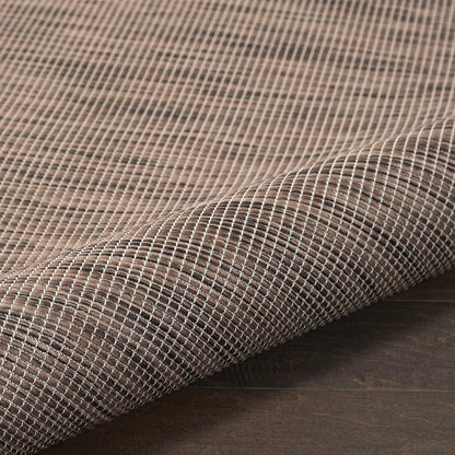 Nourison Home Positano 8' Runner Natural Fabric Modern Area Rug (8' Runner)