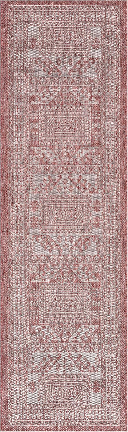Keen Home Design Terrace Outdoor Runner Rug - 2x6 Washable Indoor/Outdoor Rug for Patio, Kitchen, Balcony, Beach, Garden, Deck and Porch, Size: 2'2"x5'7"