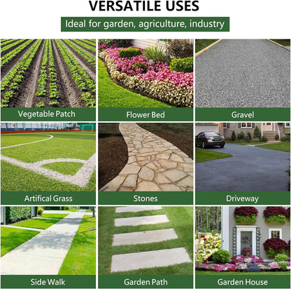 Broadfashion Woven Landscape Fabric 5oz, 5 x 300FT Weed Fabric Barrier, Double Layer, Garden Fabric Weed Barrier, Weed Control Fabric Ground Cover, Gardening Mat for Garden Beds, Landscaping
