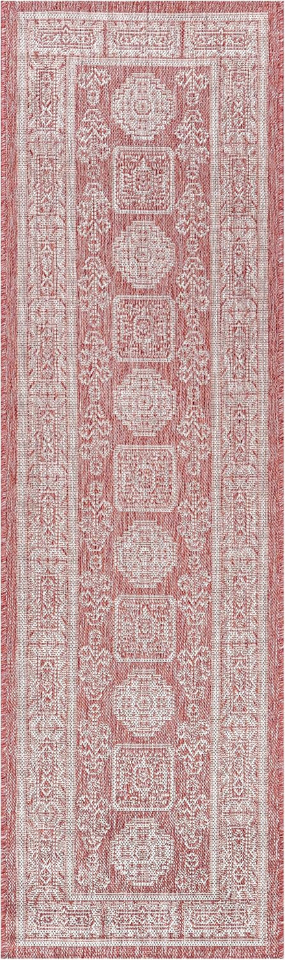 Keen Home Design Terrace Outdoor Runner Rug - 2x6 Washable Indoor/Outdoor Rug for Patio, Kitchen, Balcony, Beach, Garden, Deck and Porch, Size: 2'2"x5'7"