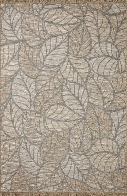 Loloi Dawn Collection Indoor/Outdoor DAW-05 Taupe 7'-8" x 10' Area Rug