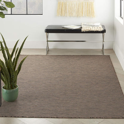Nourison Positano Indoor/Outdoor Natural 3' x 5' Area Rug, Easy Cleaning, Non Shedding, Bed Room, Living Room, Dining Room, Backyard, Deck, Patio (3x5)