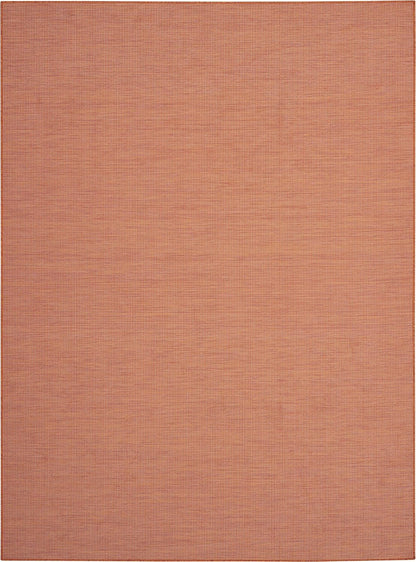 Nourison Home Positano 7' x 10' Terracotta Fabric Modern Area Rug (7' x 10')
