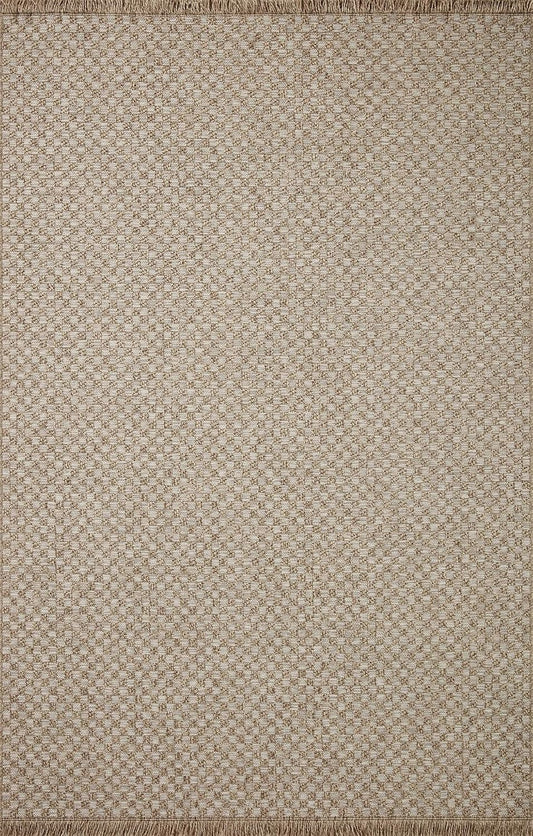 Loloi Dawn Collection Indoor/Outdoor DAW-02 Tan 2'-3" x 7'-7" Runner Rug