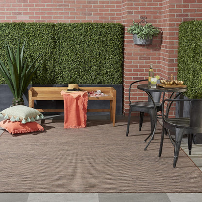 Nourison Home Positano 6' x 9' Natural Fabric Modern Area Rug (6' x 9')
