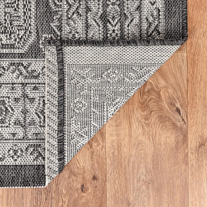 Keen Home Design Terrace Outdoor Runner Rug - 2x8 Washable Indoor/Outdoor Rug for Patio, Kitchen, Balcony, Beach, Garden, Deck and Porch, Size: 2'2"x7'7"
