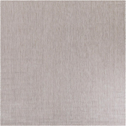 Unique Loom Outdoor Solid Collection Area Rug (7' 10" Square Beige/Ivory)