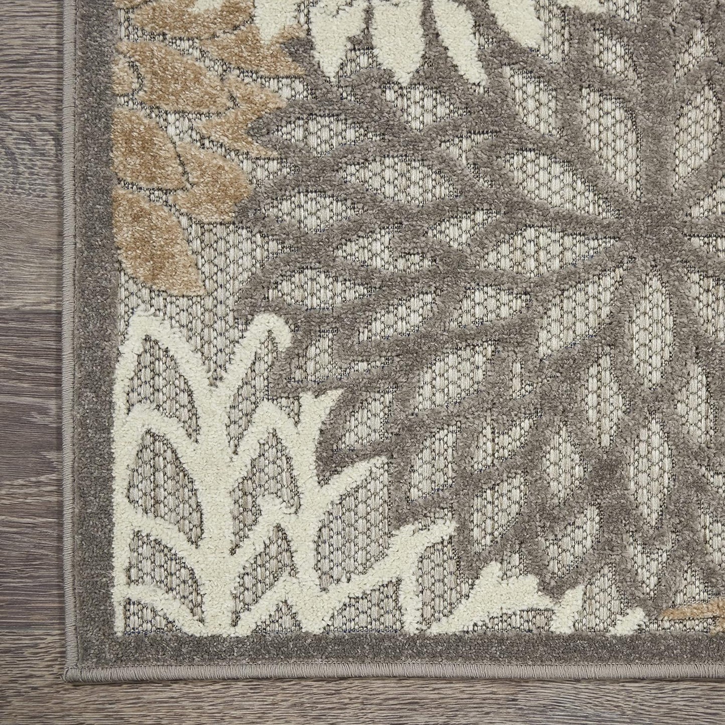 Nourison Home Aloha 3' x 5' Natural Outdoor Indoor/Outdoor Rug