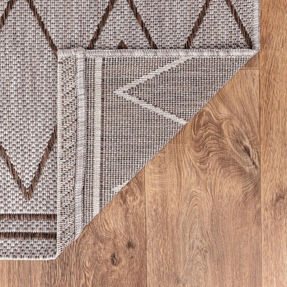 Keen Home Design Terrace Outdoor Area Rug - 6x9 Washable Indoor/Outdoor Rug for Patio, Kitchen, Balcony, Beach, Garden, Deck and Porch, Size: 6'x8'10"
