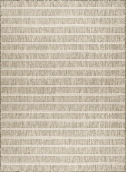 Nourison Home Positano 8' x 10' Fabric Grey Ivory Area Rug