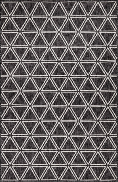 Keen Home Design Outdoor Rug - 5x8 Washable Indoor/Outdoor Rug for Patio, Balcony, Kitchen, Garden, Beach, Deck and Porch. Size: 5'3" x 7'7"