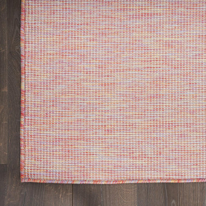 Nourison Home Positano Indoor/Outdoor Rainbow 4' x 6' Area Rug, Easy Cleaning, Non Shedding, Bed Room, Living Room, Dining Room, Backyard, Deck, Patio (4x6)