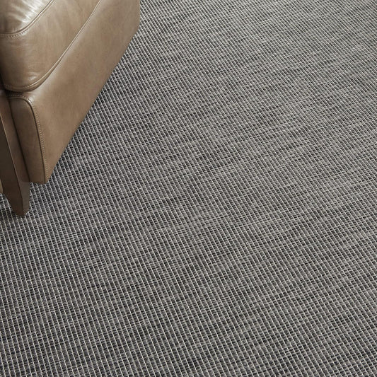 Nourison Home Positano 8' Runner Charcoal Fabric Modern Area Rug (8' Runner)